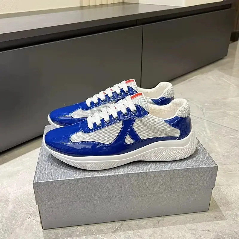 OW Large Size Discount 36-47 High End Genuine Leather Couple Shoes Women's Sneakers High-end Luxury Brand Designer Shoes for Men,portable,slip-resistant,rain