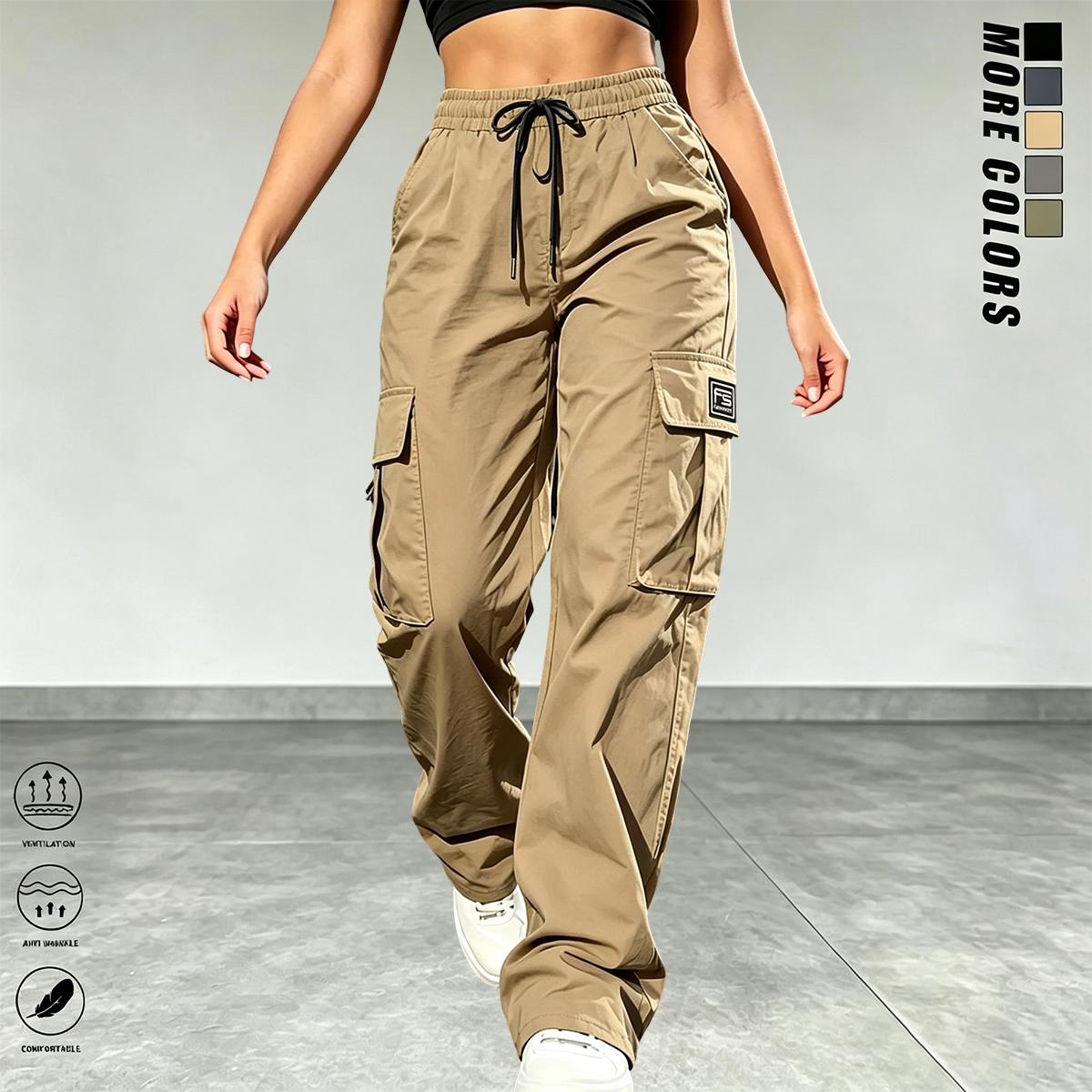 Women's Loose Fit Cargo Pants