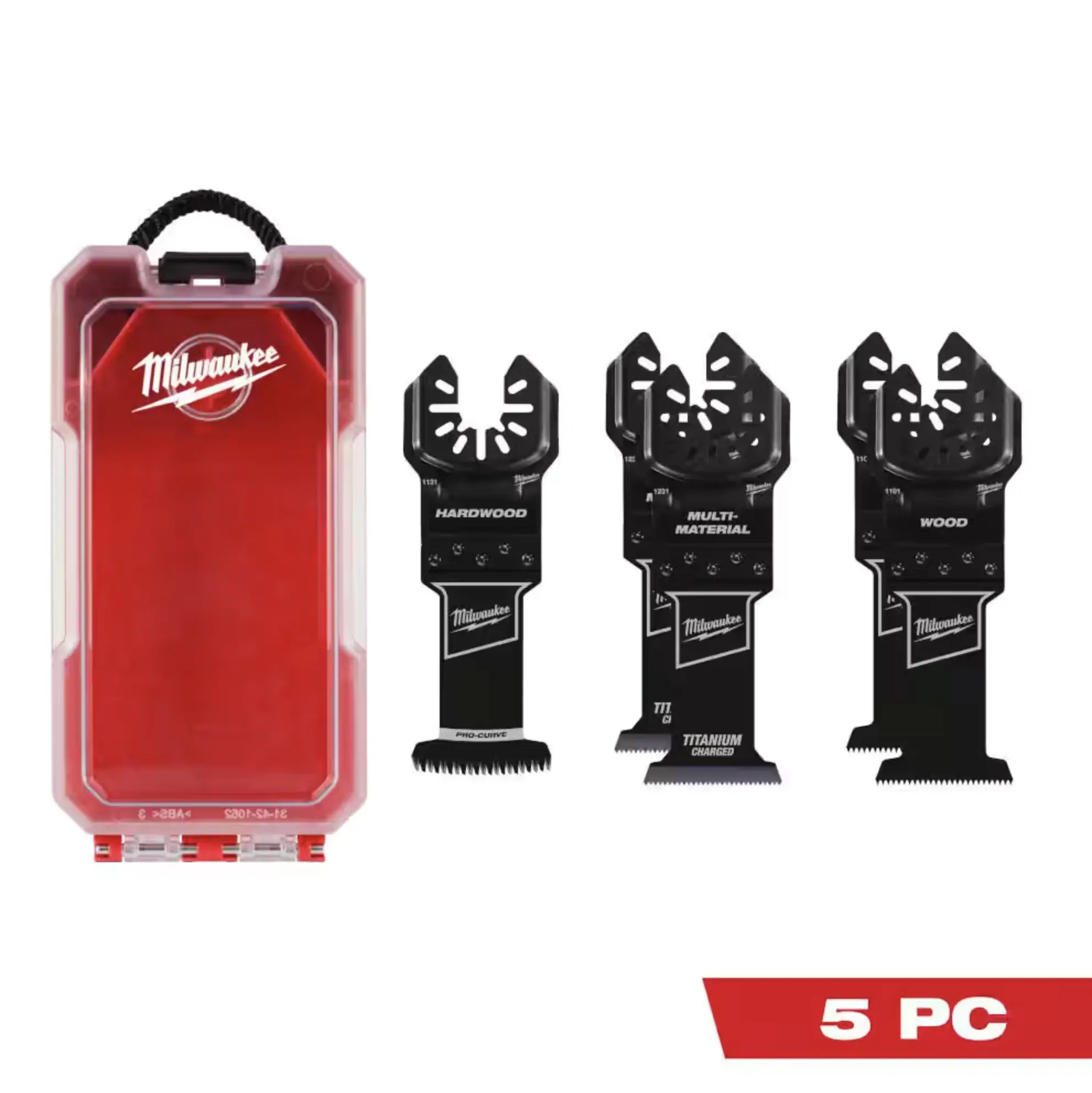 Milwaukee Multi-Tool Oscillating Blade Kit (5-Piece)