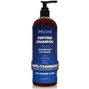 Anti-Thinning Peptide Shampoo Anti-Hair Loss Thickening & Hydrating 16oz
