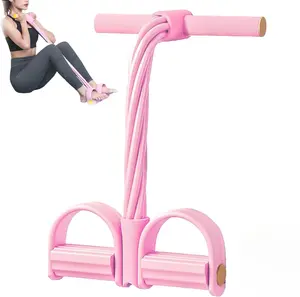 2026 Latest 8-Tube Pedal Resistance Device,  Pedal Puller, Detachable and Adjustable Pedal Resistance Device, for Full-Body Workout at Home Gym