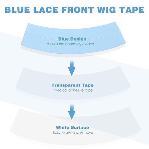 UNice Free Gift Custome Wig Tape double back tape bonding te adhesive double sided Invisible Waterproof Sealant