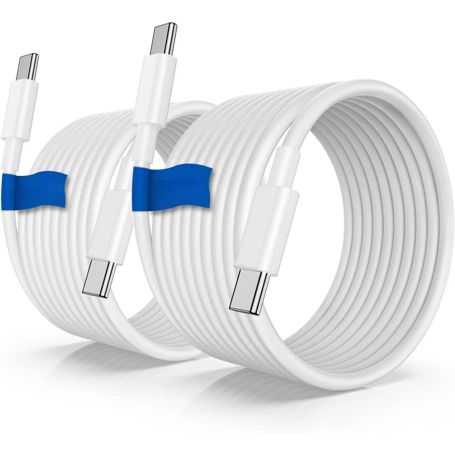 Long USB C to C Fast Charger Cable 10ft, 60W Type C to C Charging Cord for  iPhone 16/15 Plus/15 Pro Max,MacBook ProiPad Pro 12.9/11 /Mini/Air 4,Samsung Galaxy Cellphone Electronic