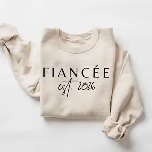Feyoncée Est. 2026 Crewneck, Fiance Shirt, Bride Sweatshirt, Engagement Gift, Bridal Shower Gifts, Gift for Bride, Wedding Gifts