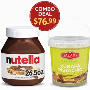 Dubai Chocolate Kunafa Pistachio Filling With Nutella