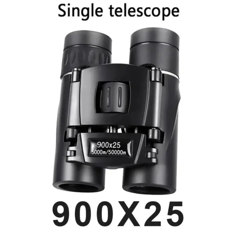 Outdoor Binoculars 900x25, BAK4 Prism, FMC Lens Coating, IPX6 Waterproof, Durable Compact Portable for Bird Watching, Outdoor Sports, Hunting, Bright Vivid Crystal-Clear Views Travel Solution, Bright And Vivid Visuals