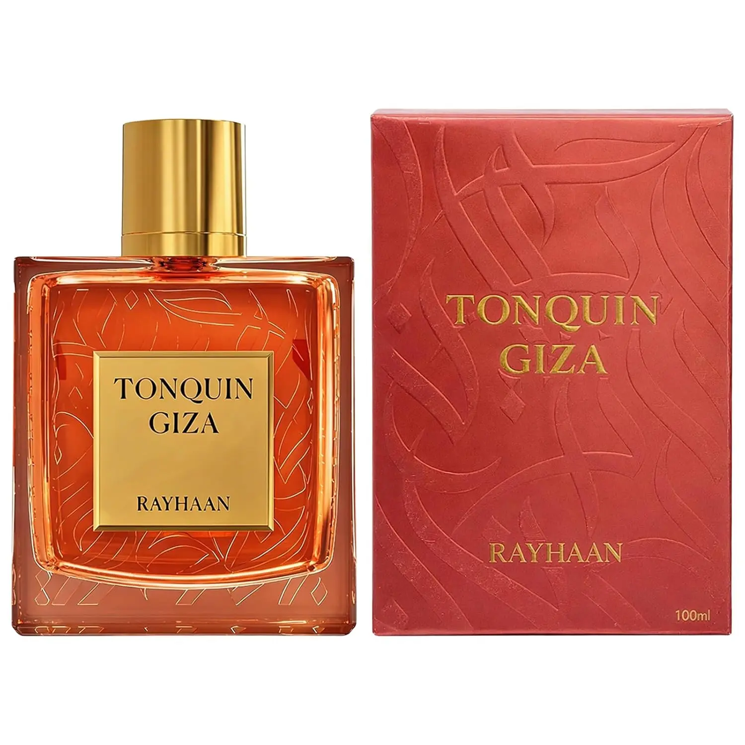 Rayhaan Tonquin Giza – Gourmand, Spicy, Sweet, Warm – Eau de Parfum Spray Long-Lasting Fragrance for Unisex,