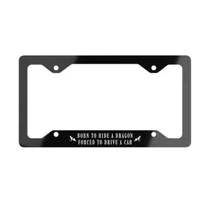 Drag.n Rider Metal License Plate Frame, Fourth Wing Fans, Fourth Wing Car Accessory, Romantasy Gifts, Book Lovers, Dragon Lovers