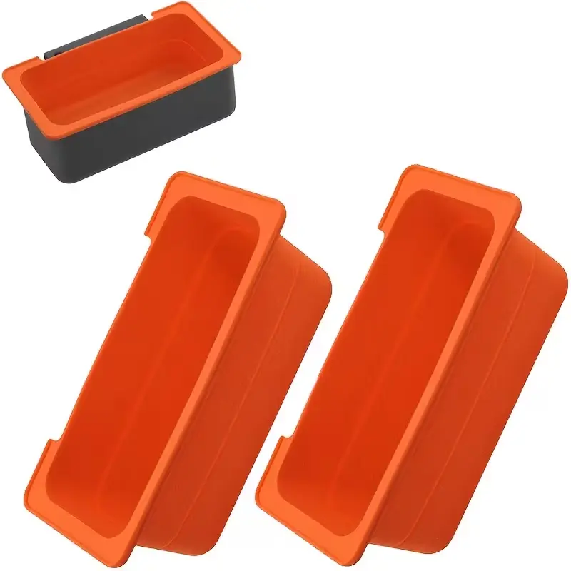 2pc Reusable Silicone Grease Cup Liner for Blackstone Grill  Drip Pan Design, Easy-to-Clean, Heat-Resistant, Ideal for Griddle Rear Grease Collection, Grill Cleaning Accessory | Modern Kitchen Accessory, Heatresistant Liner