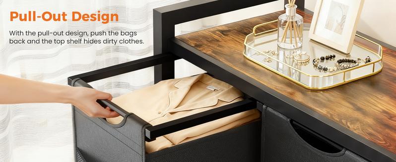 Laundry Hamper With Shelf – Space Saving Design & Removable Liners For Detergent Storage – Ideal For Small Bathrooms And Bedrooms