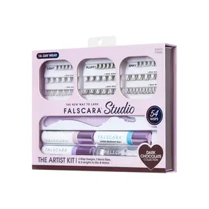 FALSCARA Studio Lash Extension Kit  - Dark Chocolate - 54 Wisps
