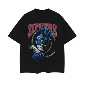 JoJo's Bizarre Adventure "Sticky Fingers" Heavyweight Vintage Tee  OVERSIZED Anime T-shirt Menswear Top printed shirts Crew Necks Casual Streetwear Black Baggy Crewneck Tshirt Tropical Shortsleeve