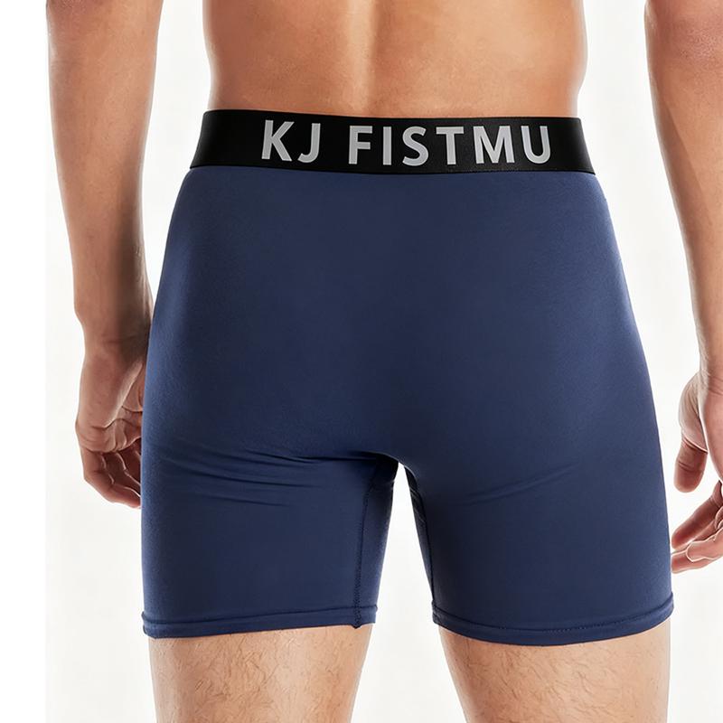 KJFISTMU 12-Pack Solid Color Men's Breathable Boxer Briefs, Moisture-Wicking and Lightweight, Soft and Stretchy Daily Casual Boxers | Comfortable and Close-Fitting, a Great Gift for Boyfriend or Husband
