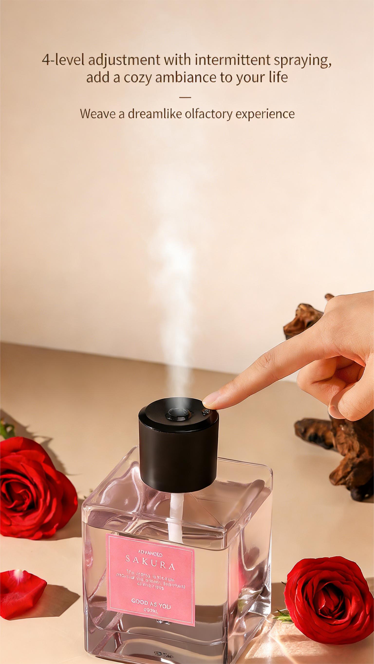 (16.91Oz) 500ml Automatic Spray Aromatherapy Value Large Capacity Aromatherapy Bedroom Room Living Room, Elegant Smoke-Free Aromatherapy for Bedrooms, Living Rooms and Bathrooms | Excellent Home Decoration Gifts, diffuser Long Lasting Diffuser