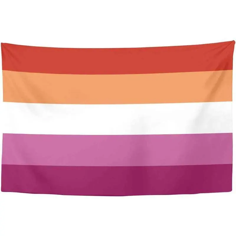 Lesbian Pride  Tapestry - Durable Decorative Tapestry, Home Decor for Indoor Bedroom Living Room, Wall Hanging by summerwins
