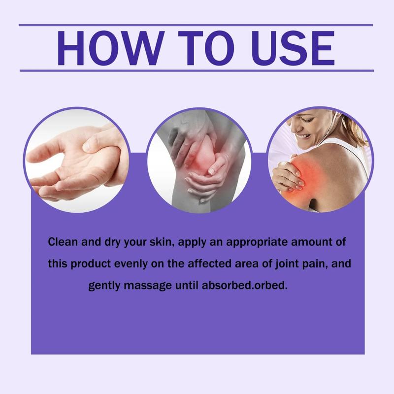 [Buy 2 Get 2 free ] Joint Care Gel KneeLumbar Shoulder Neck Muscle Pain Body CareMassage Cream Gel purple gel turmeric  Joint relief gel
