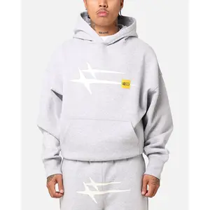 Loiter Hybrid Hoodie Grey Marle