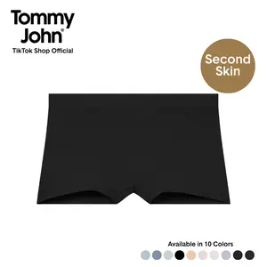 Tommy John Women’s Second Skin Boyshort, Luxury Soft Modal Fabric, No Ride-Up Fit, Breathable Everyday Comfort