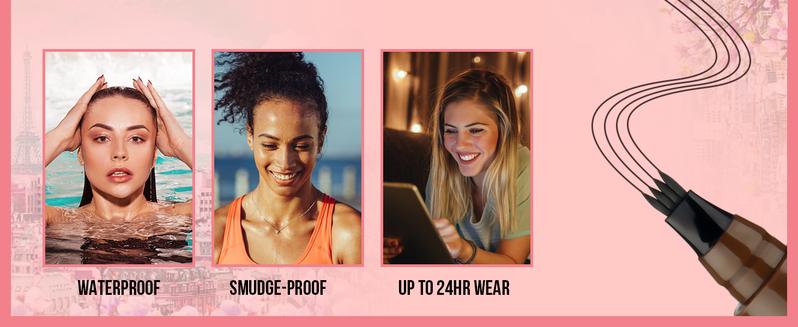 iMethod Microblading Eyebrow Pen - Eyebrow Pencil Magical Upgraded Eye Brow Pencils for Women with 4 Fork Tip & Spoolie Brush for Natural-Looking Hair-Like Defined Brows, Last All-Day Makeup Cosmetic