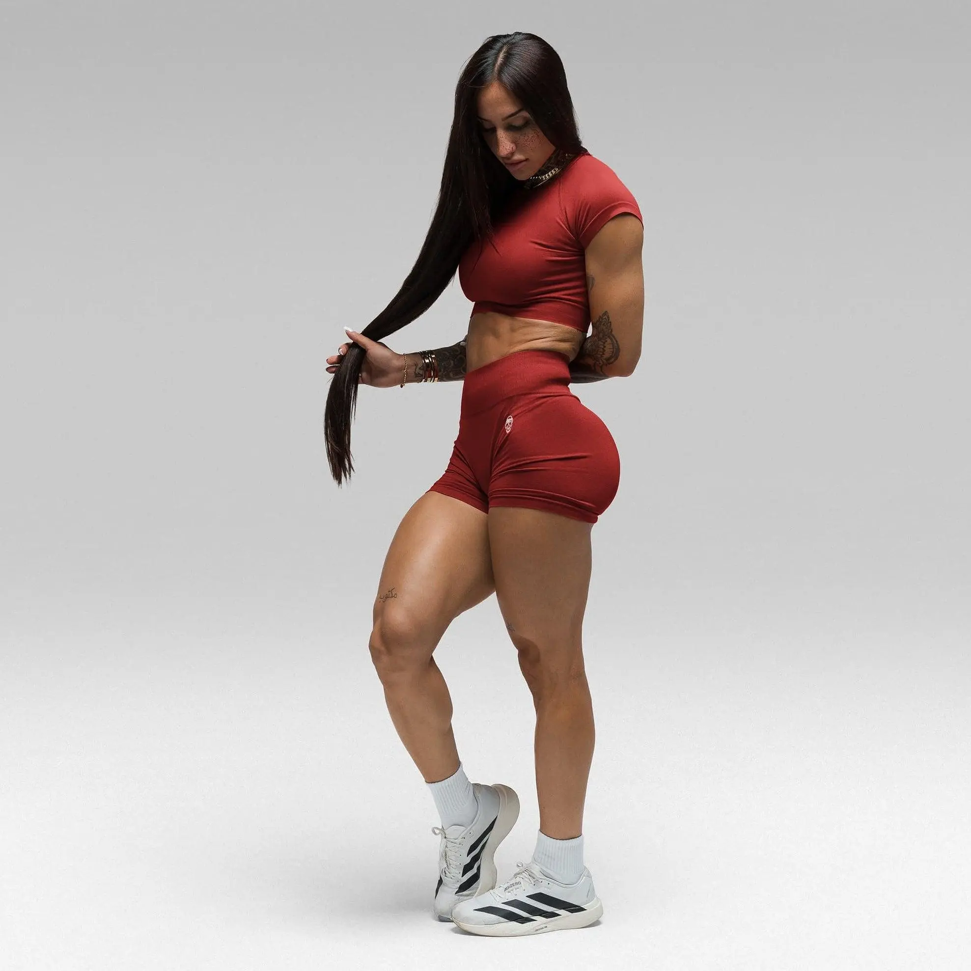 Gymreapers - Infinity Shorts & Crop Tee Bundle
