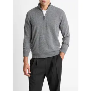 Vince Men’s Cashmere Quarter-Zip Sweater