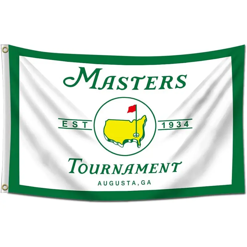 Masters golf tournament, suitable for men's cave walls, indoor and outdoor room decoration, bedrooms, university dormitories, and garage banners