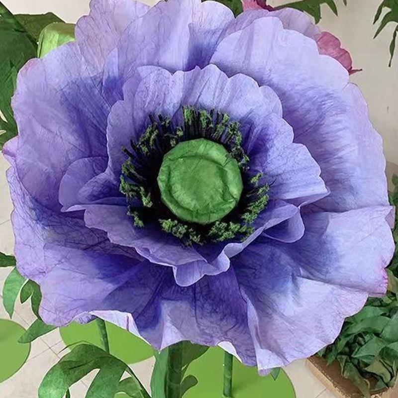 Standing Corn Poppy, Giant 5.58ft Life-Size Faux Blooms with Flexible Stem Metal Base Oversized Wedding Arch Decor, Party Backdrop,Garden Window Display(Colorful) Standing Corn Poppy, Giant 5.58ft Life-Size Faux Blooms with Flexible Stem Metal Base Oversized Wedding Arch Decor, Party Backdrop,Garden Window Display(Colorful)