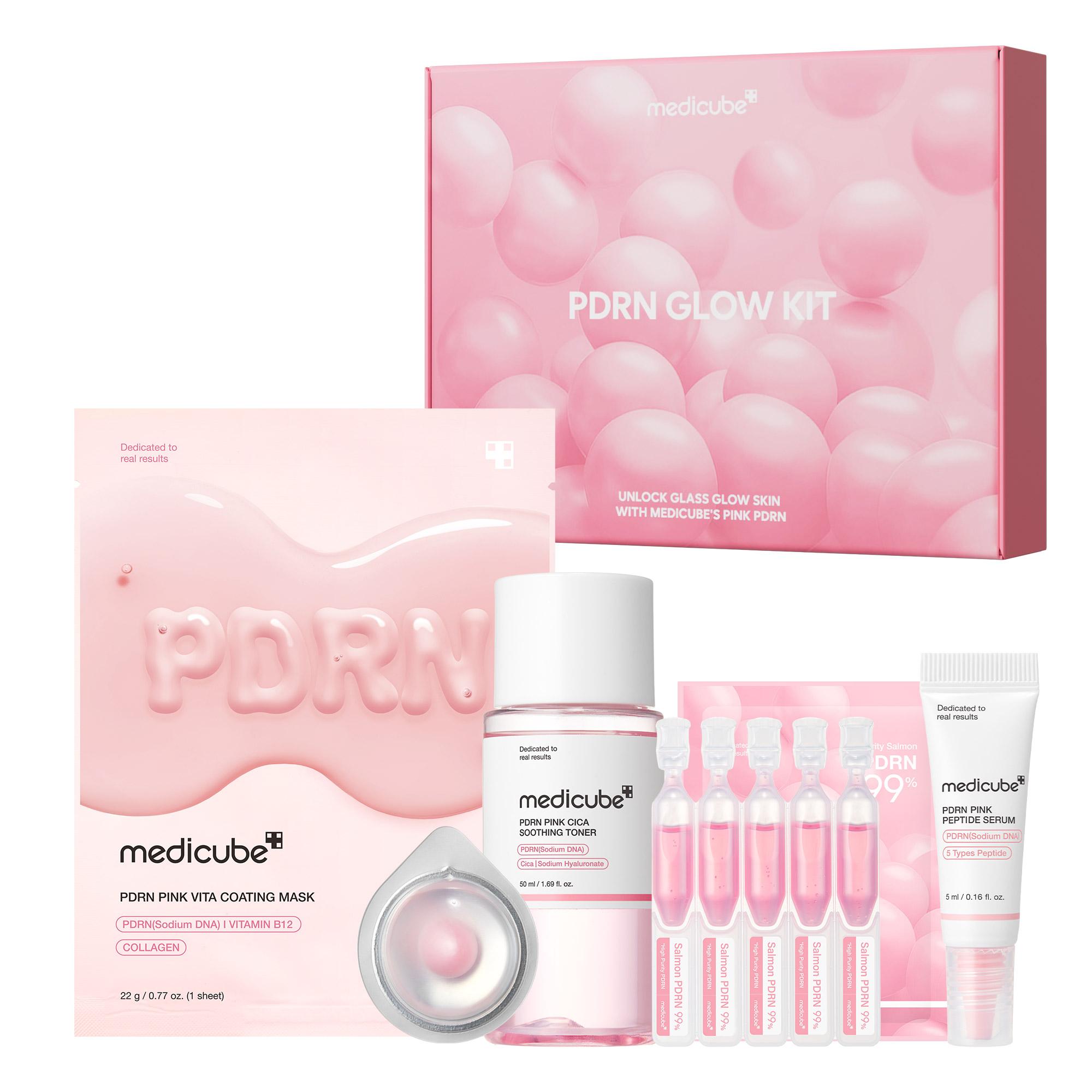 [Limited] PDRN Exclusive Set Drop (500ea limited) | Salmon DNA, Pink Glow, Collagen, Korean Skincare