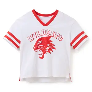 Disney Store Wildcats Football Jersey T-Shirt for Women – High School Musical 20th Anniversary