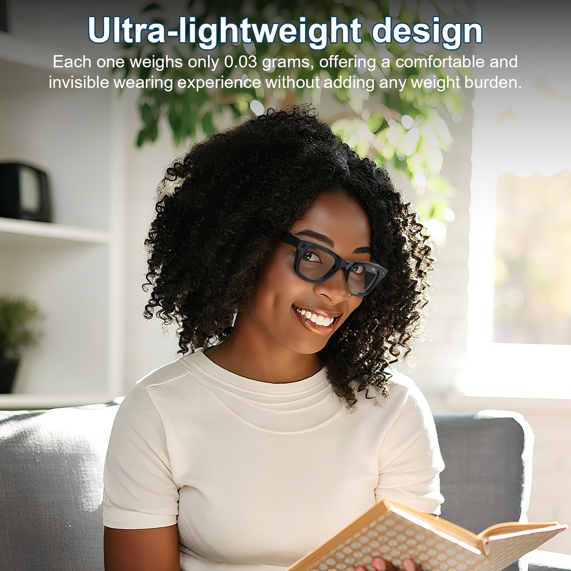 12Pcs LED Light Blocking Stickers Compatible with Ray-Ban Meta Wayfarer/Skyler/Headliner (Gen 2) & Oakley Meta HSTN Smart Glasses Accessories, Low-Tack Restickable Blackout LED Light Covers Sticker