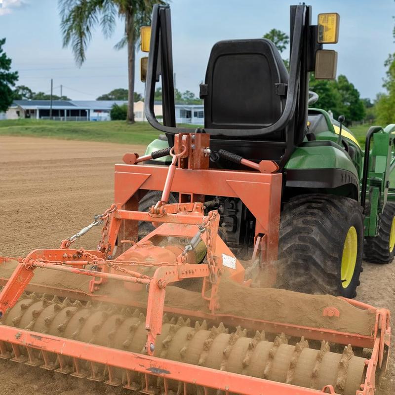 YITAMOTOR 3 Point Quick Hitch Attachment for Category 1 Tractors, 3000LBS Heavy Duty 3 Pt Tractor Hitch with 2" Receiver, Adjustable 5 Level Bolt for Farm & Ranch Equipment