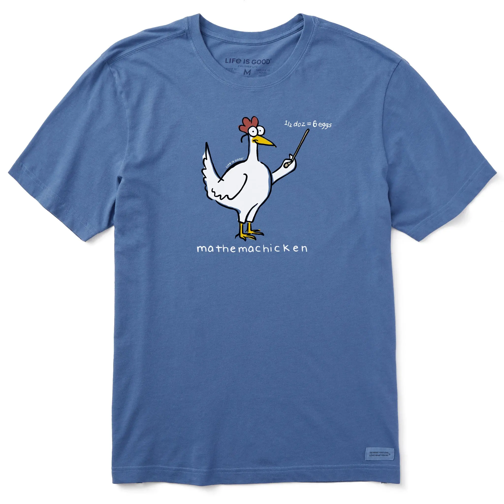 Men's Mathemachicken Short Sleeve Crusher Tee