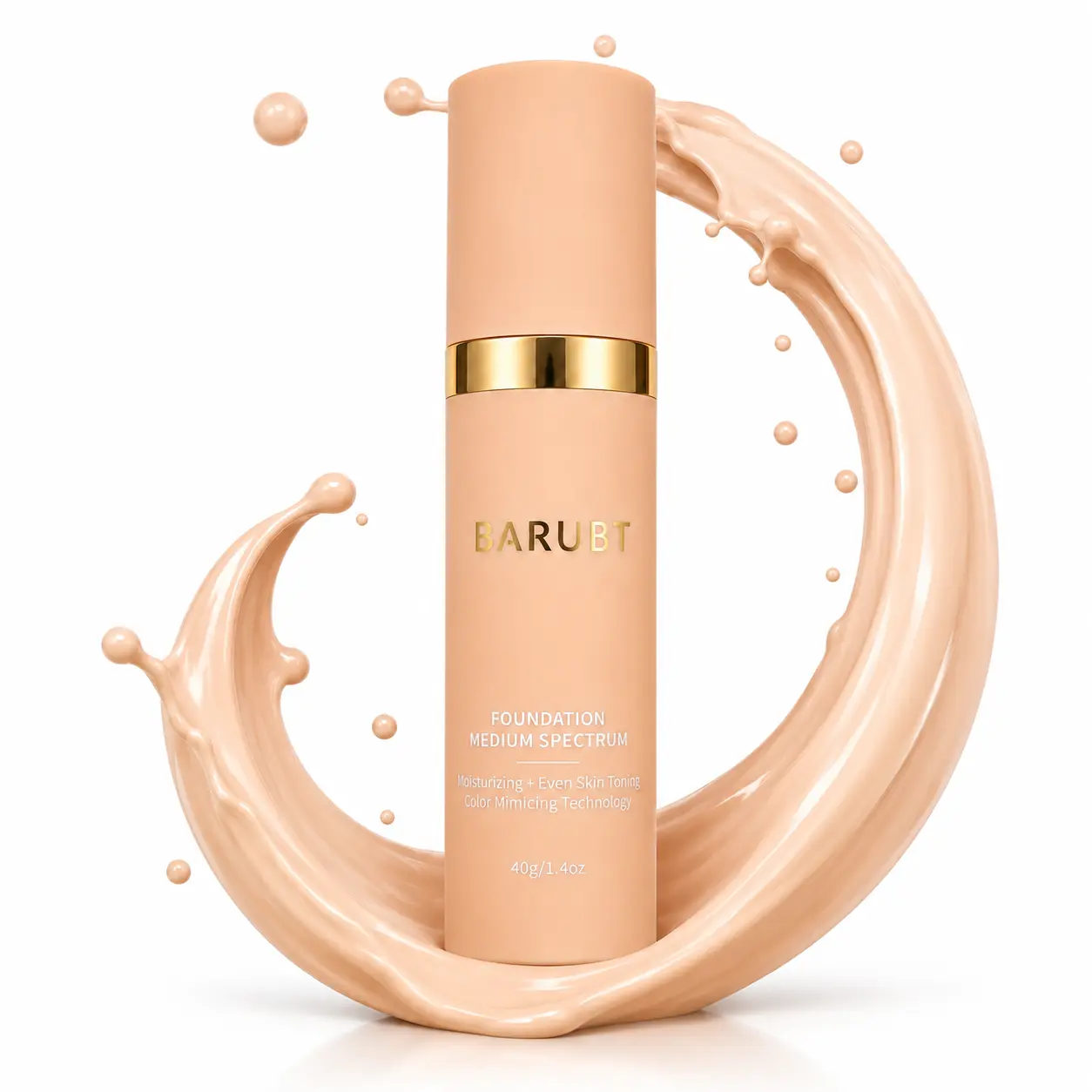 Women's Adaptive Tone Foundation - Flawless, Lightweight, Long-Lasting Color Changing Liquid Makeup with Dewy Finish Formula for Medium, Oily Skin