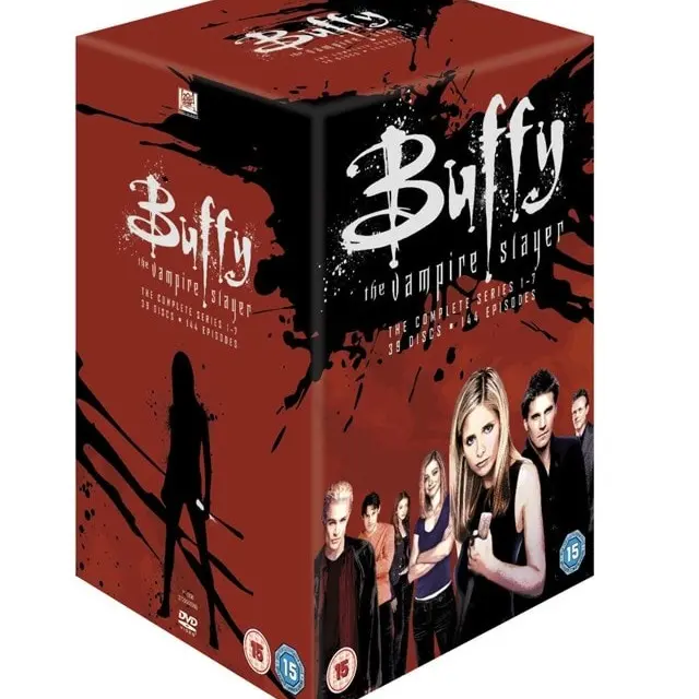 Buffy the Vampire Slayer The Complete Series DVD Set (Seasons 1-7) - Joss Whedon, Creator, English Supernatural Story TV Show for Buffy the Vampire Slayer Fans (Horror, Comedy, Romance, Drama), Viewing Experience
