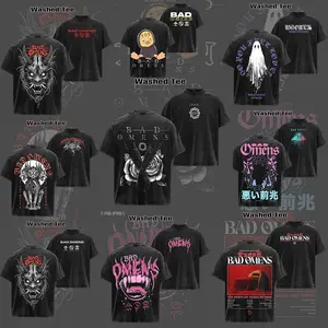 [Collection] Vintage Bad Omens Singer for Men Women Washed Tee | 90s Vintage Graphic | Grunge aesthetic | Concert-ready Drip Rock Tour T-shirt, Alternative Band Merch, Trending T-shirt, Dark Aesthetic Shirt, Classic Rock Merch