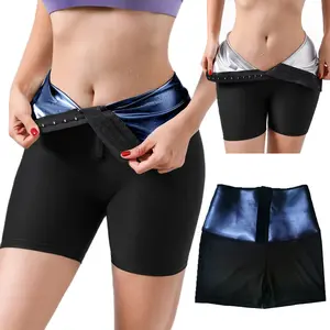 Sauna Sweat Shapewear Shorts Pants Thigh Workout Waist Trainer Leggings Shaper Activewear Girl Breathable Athletic Bottoms