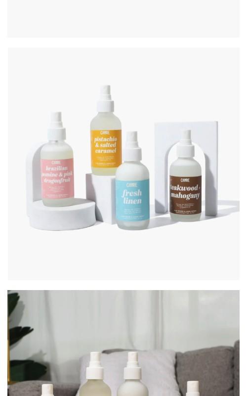 Scented Room, Linen & Body Spray – Milky Hair & Body Mist, Long-Lasting Fragrance, Luxury Air & Fabric Freshener, Designer-Inspired Scents