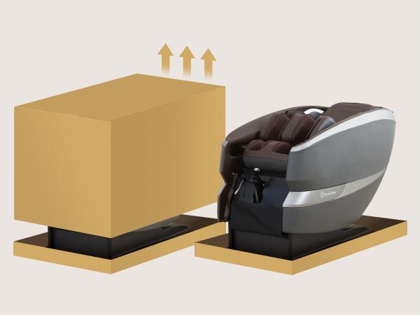 Real Relax 2024 massage chair FS01 full body zero gravity dual-core S-track deep massage built-in Bluetooth comfortable heating massage recliner Neck Massager Back Massager Arm Massaging Device Roller Massager