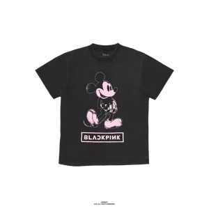 Disney x BLACKPINK Mickey Tee - Charcoal