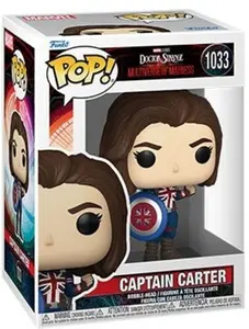 FUNKO POP!: Doctor Strange in the Multiverse of Madness - Captain Carter  [Collectible Figurine/Statue/Bust] Vinyl figurine/statue