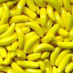 Runts Banana Hard Candy Bulk - Classic Banana Flavor Sweet Bonbon Snack for Parties and Treats Fruit  Candies  Unwrapped
