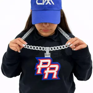 Puerto Rico Inspired PR Chain Necklace