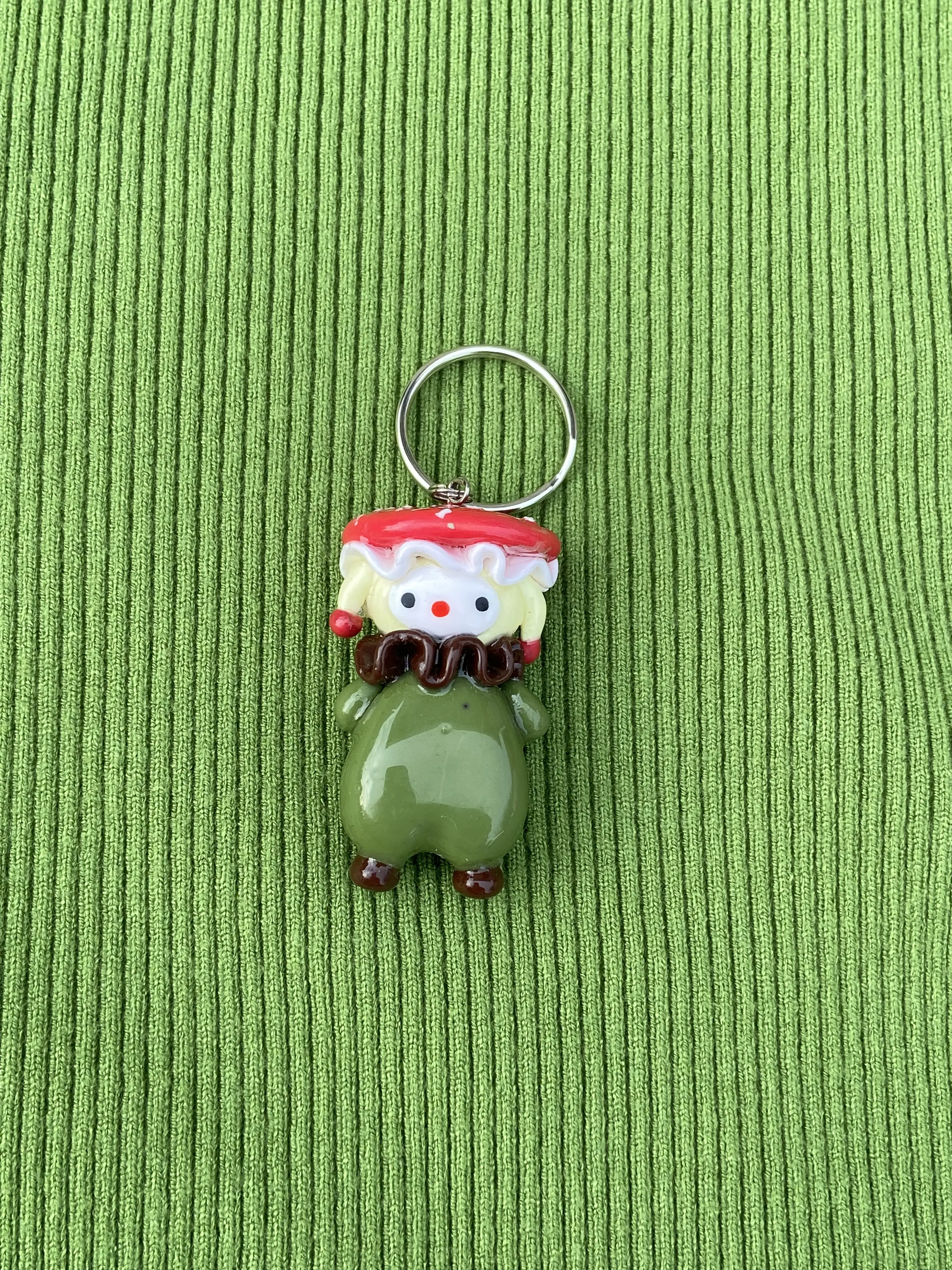Forrest the Jester clown Keychain/ Bag Charm