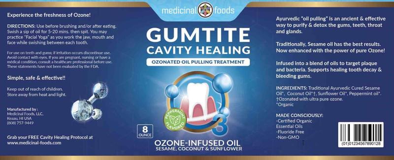 Gumtite Ozonated Oil Pulling - Tooth and Gum Treatment Gumtite Ozonated Oil Pulling - Tooth and Gum Treatment