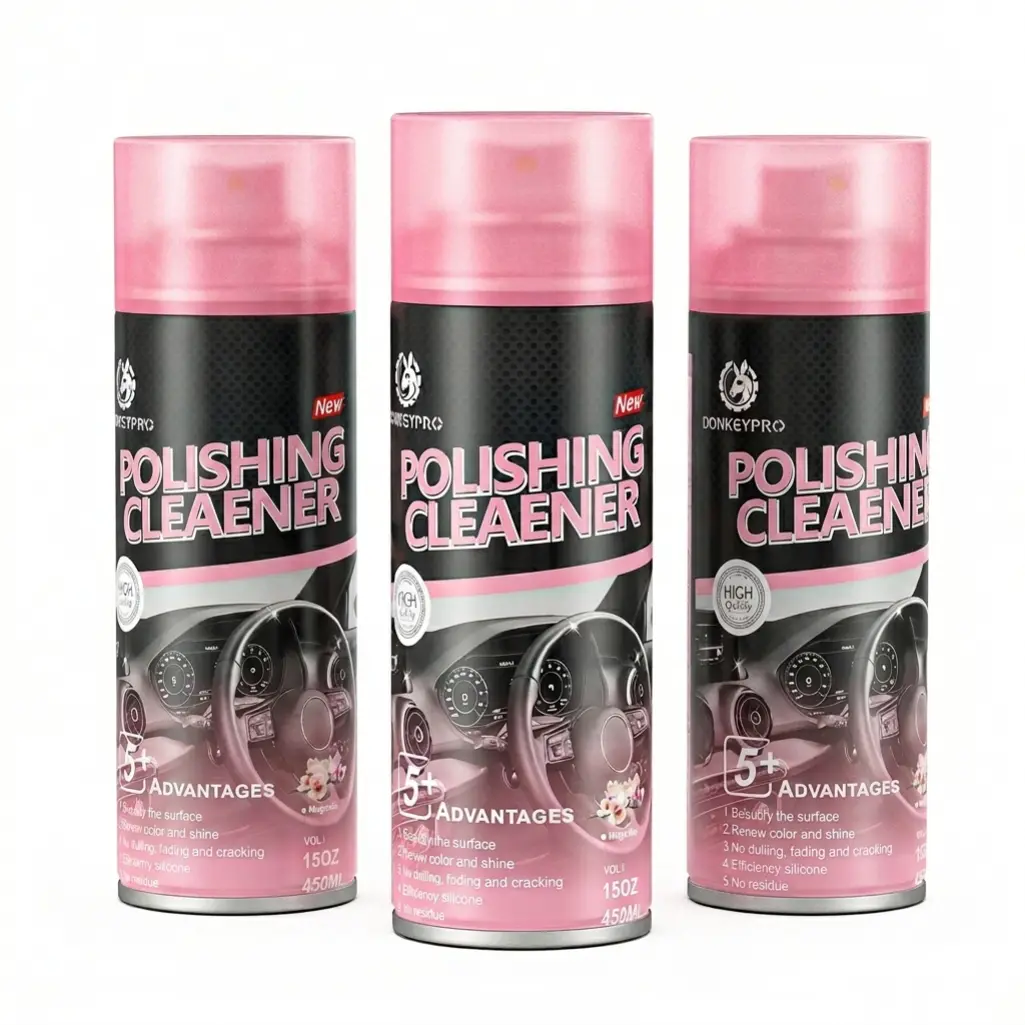 DonkeyPro Interior Detailer Spray - Premium Car Interior Cleaner & UV Protectant for Leather, Vinyl, Plastic - Non-Sticky Matte Finish
