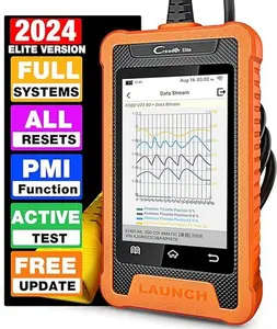LAUNCH Creader Elite Bidirectional Scanner fit for Ford Lincoln Mercury Mazda, 2026 Full Systems All Resets OBD2 Scanner, PMI Function Diagnostic Scan Tool, Battery Registration, Lifetime Free Update
