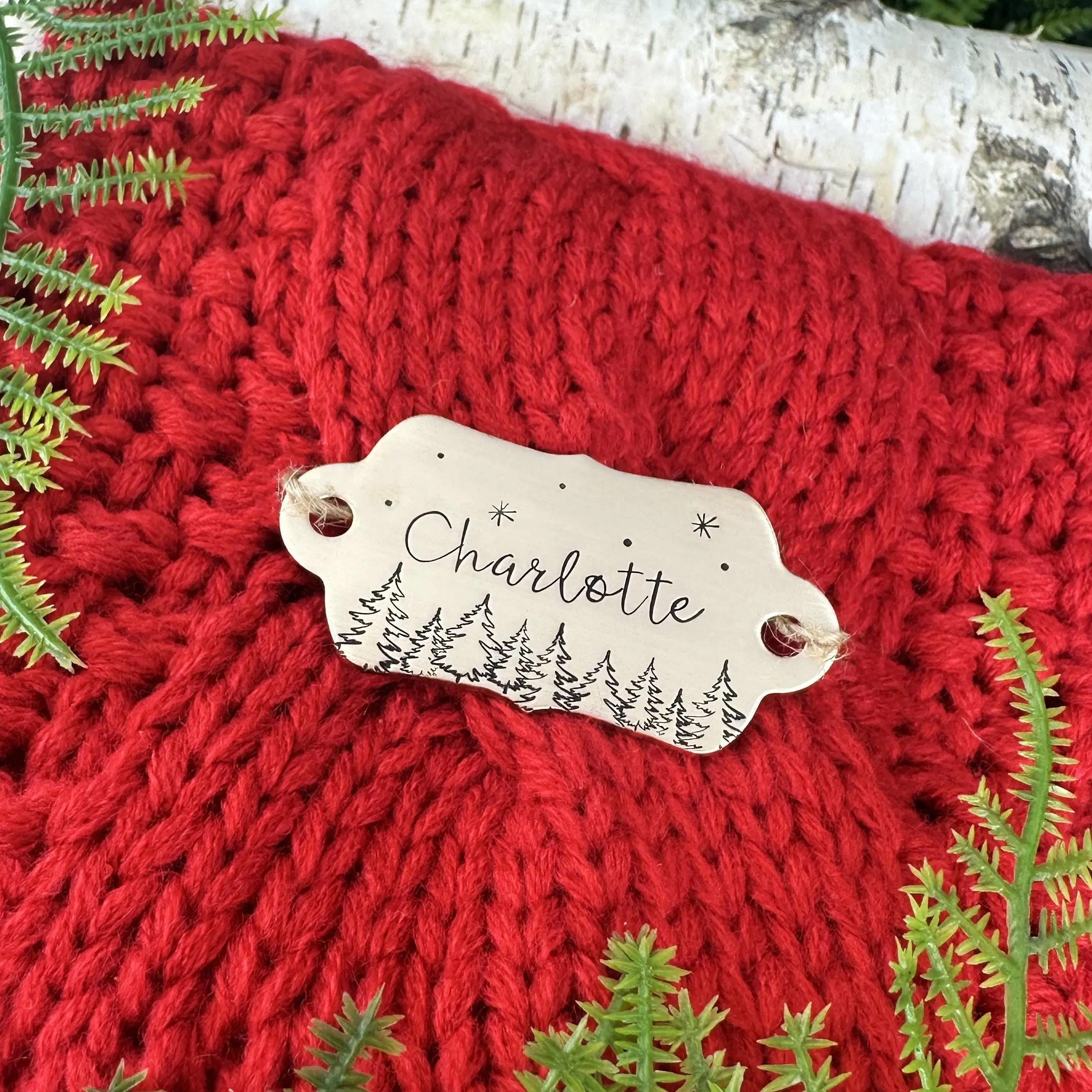 Personalized Stocking Tag