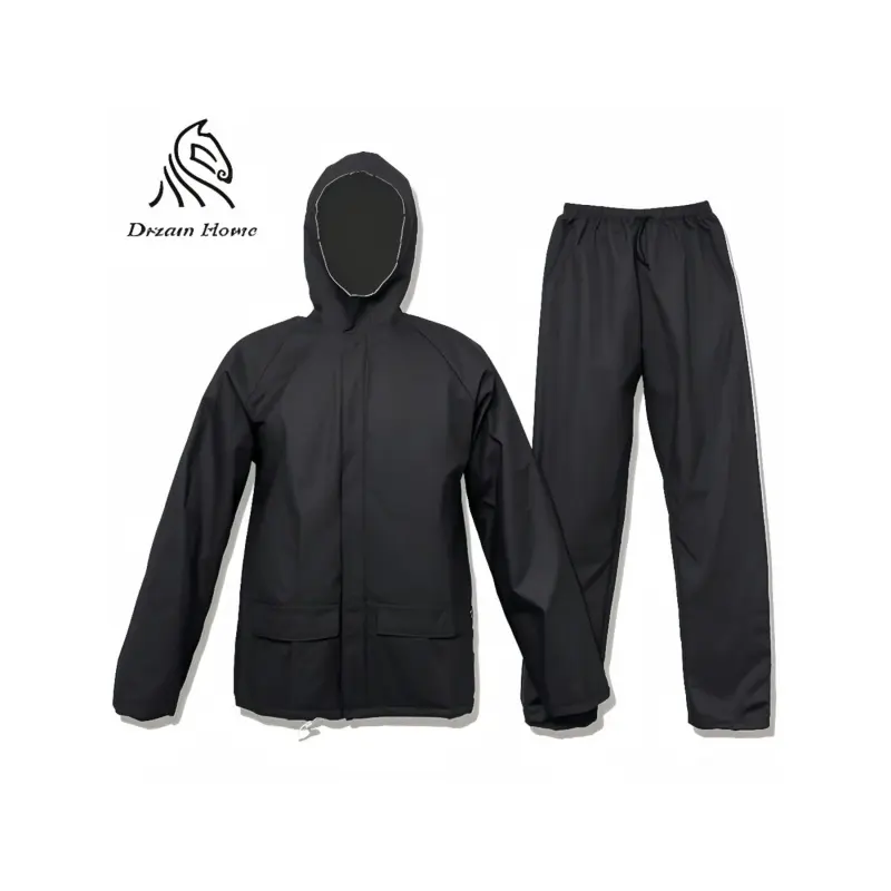 Ultra-Lite Rain Suit for Men Women Waterproof Rain Coat with Pants, Durable Rainwear Waterproof Rain Coat Rain Gear for Farming, Hiking