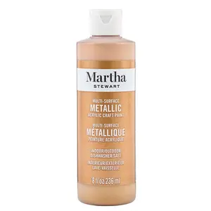 Martha Stewart™ Brushed Bronze - Multi-Surface Metallic Paint - 68705