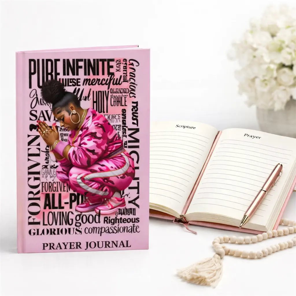 Camouflage Prayer Journal Transfer